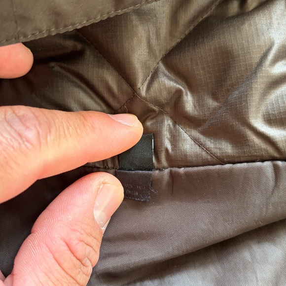 uniqlo mens 3/4 parka coat with hood olive green sz small - Picture 13 of 13